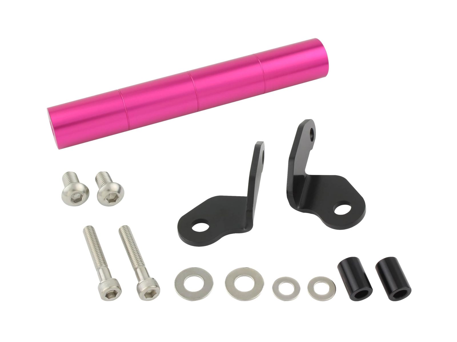 新品 ポッシュフェイス(POSH FAITH) バイク用品 マウントステー スマートフォンホルダー YZF-R25(2015-2018年) ピンク 066279-32