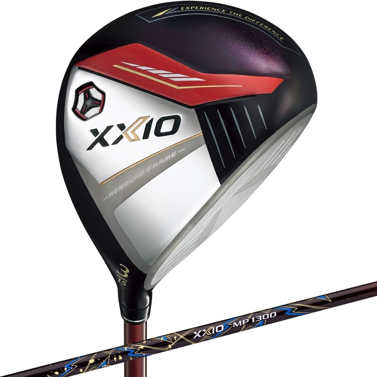 新品 DUNLOP(ダンロップ) フェアウェイウッド XXIO ゼクシオ サーティーン MP1300 シャフト カーボン メンズ 右 レッド ロフト角: 18度 番手#: 5 フレックス:R