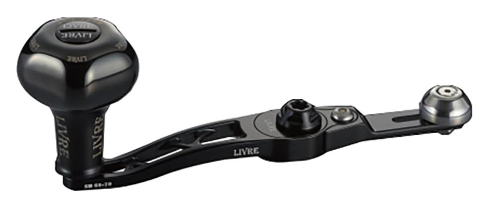 新品 リブレ(LIVRE) 11431 SB 65-70 Bシリーズ PT35Bノブ搭載 シマノ 左巻き用 オールブラック SBA-67SL-KB35
