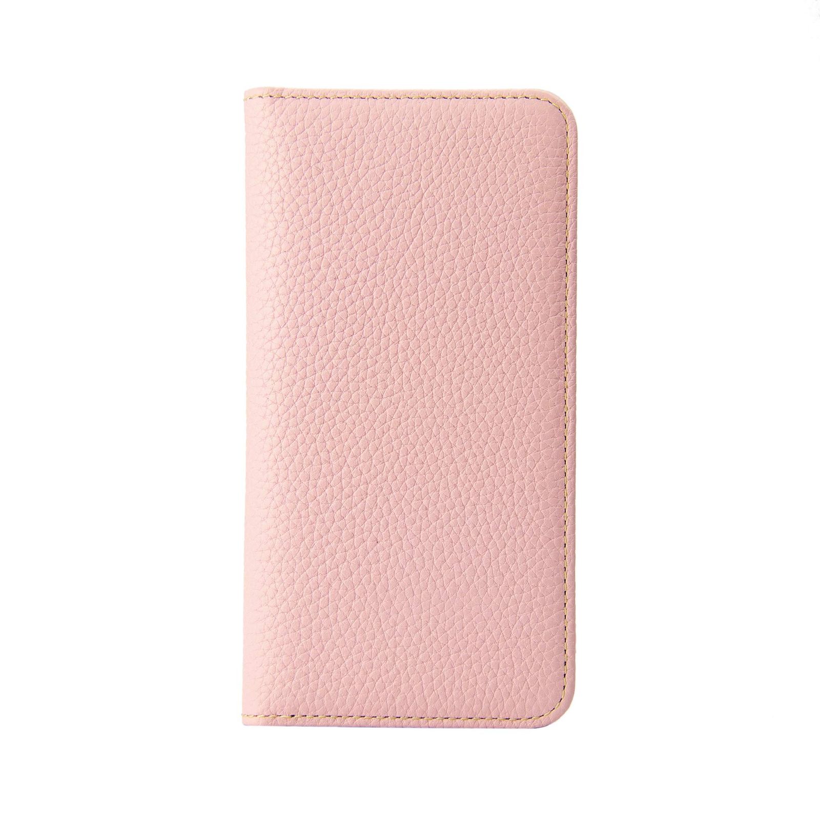 新品 HANATORA for iPhone 8Plus ケース 手帳型 本革 スマホケース スマホ スタンド コードホルダー 付き シュリンクカーフレザー マグネットなし ピンク PH-8P-Pink ギフト 誕生日 女性 男性 彼女 お母さん お父さん 人