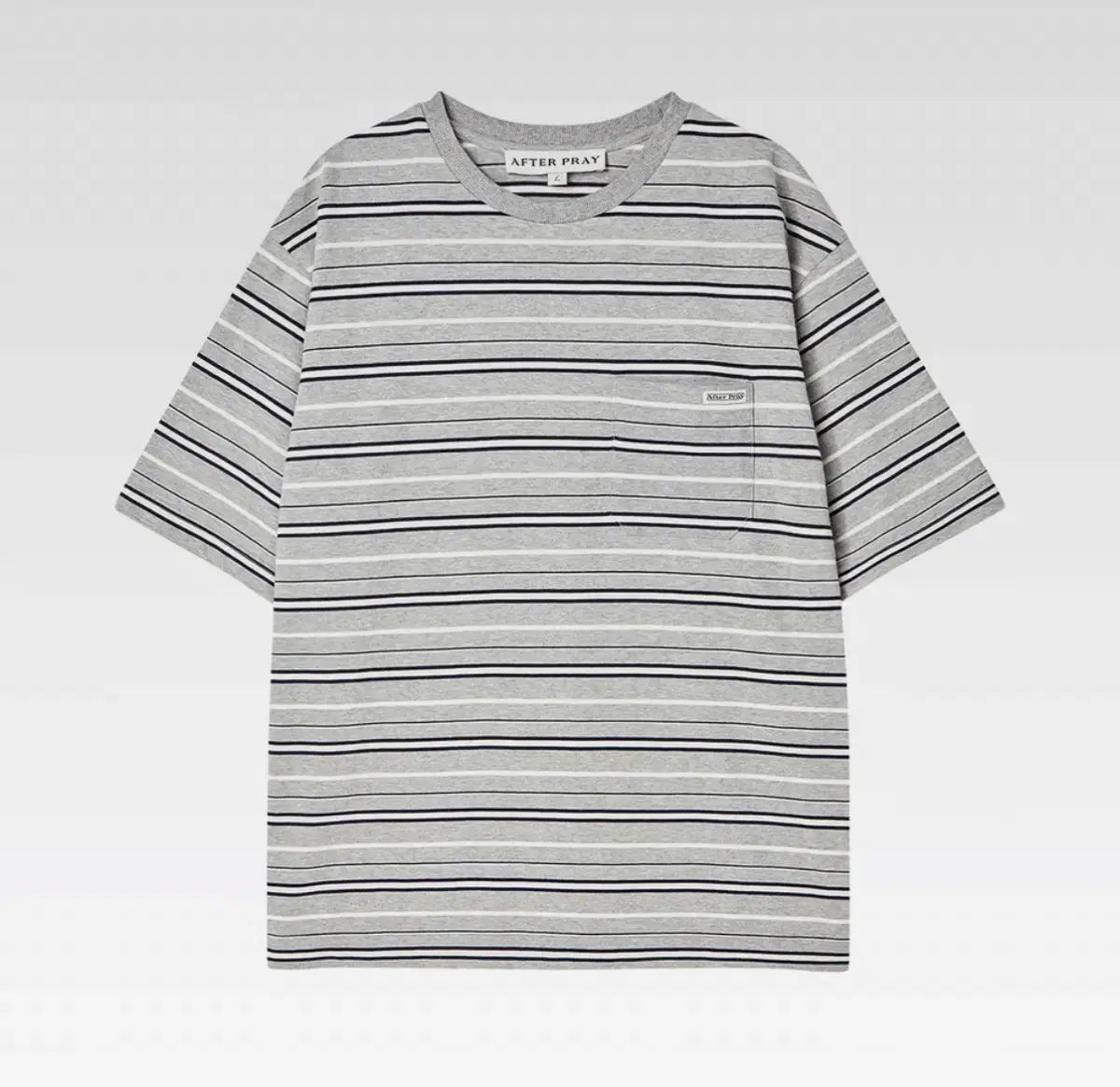 AFTER PRAY セレンゲティ ストライプ 半袖 Tシャツ