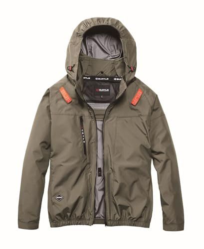 BURTLE バートル エアークラフトブルゾン(ハイバックファン)(ユニセックス) 春夏用 カーキ AC2091HB 23 XLe 95511f0d