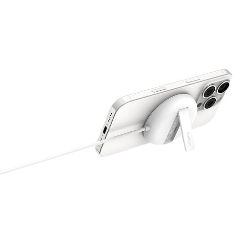 Belkin Ultra Charge Magnetic Charger Qi2対応 最大25W 高速ワイヤレス充電 36W USB-C 充電器付属 MagSafe対応 スクエア型 Qi2認定テクノロジー搭載 iPhone/Android 対 8644c12e