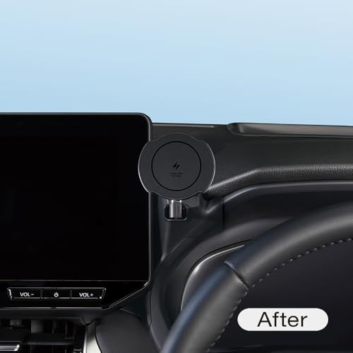 槌屋ヤック(Tsuchiya Yac) 車種専用品 トヨタ 80系 ハリアー専用 ワイヤレスチャージ マグホルダー SY-HR19Y 2006ce3d