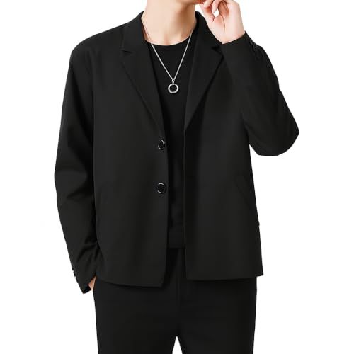 [OKJCON] ジャケット メンズ 春 無地 ゆったり テーラードジャケット おしゃれ カジュアル ビジネス 大きいサイズ(沖縄・離島の方発送不可）) 277e9fb8