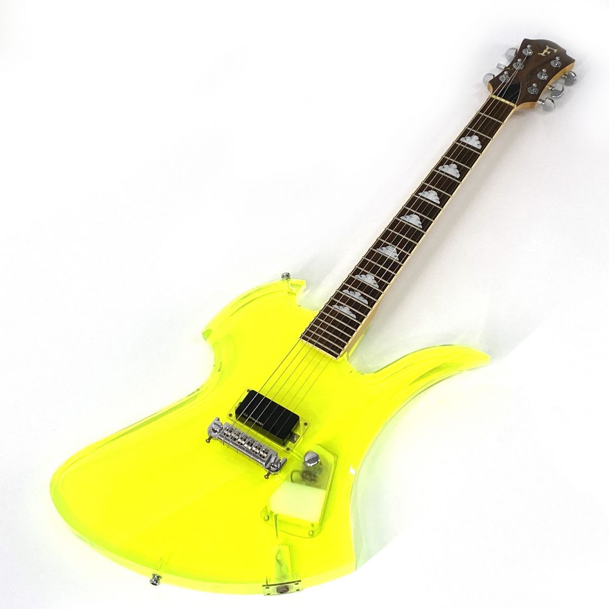 FERNANDES フェルナンデス MG-115CGR CGR X JAPAN hide モッキンバード 変形タイプ エレキギター ※中古