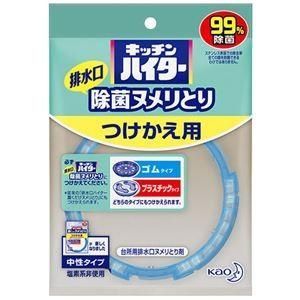 （まとめ） 花王 キッチンハイター 除菌ヌメリ取り つけかえ用 1個 〔×10セット〕