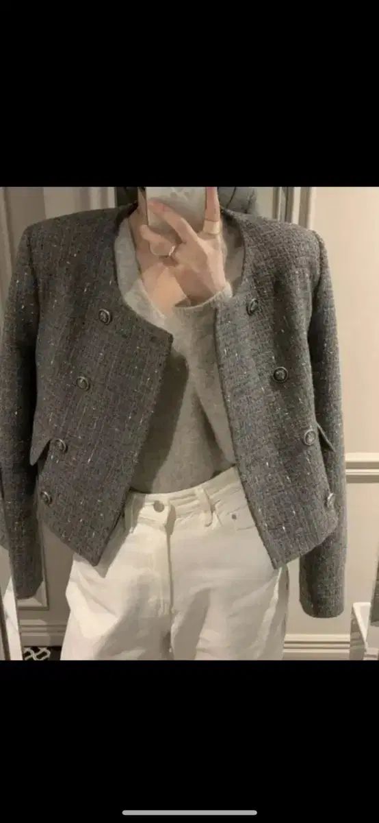 ショップ ウール ツイード ジャケット