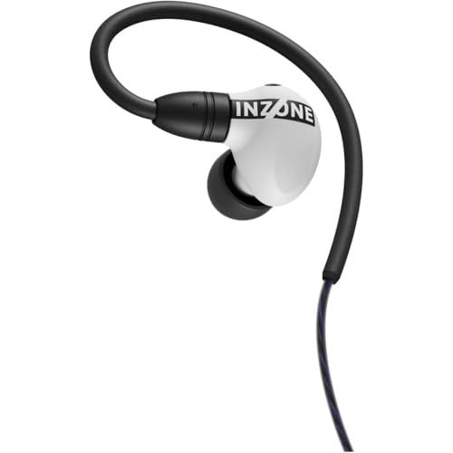 ソニー(SONY) ゲーミングイヤホン INZONE E9 ホワイト : IER-G900 ALGS認定イヤホン :Fnatic共同開発 密閉/ダイナミックインイヤー/有線 / 約1.8ｍ / FPSに特化したEQプリセット搭載/高い遮音性/ 3c154169