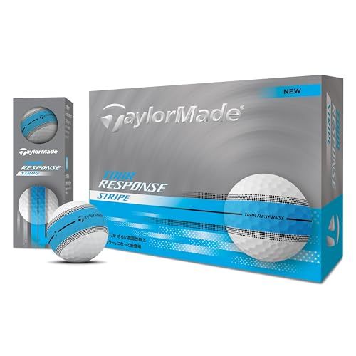 テーラーメイド(TAYLOR MADE) ゴルフボール TMJ25 Tour Resp Stripe NEON YLW JPN dz ツアーレスポンス ストライプ★m b95b21c4