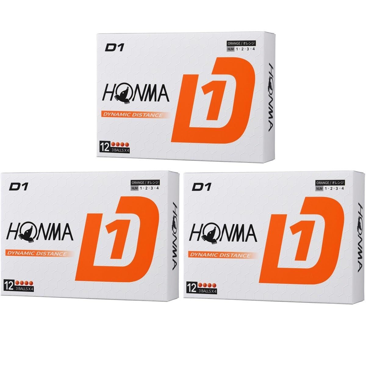 本間ゴルフ HONMA ボール D1 ボール 3ダースセット 3ダース(36個入り) オレンジ★m 24ee5c0e 本間ゴルフ HONMA ボール D1 ボール 3ダースセット 3ダース(36個入り) オレンジ★m 24ee5c0e
