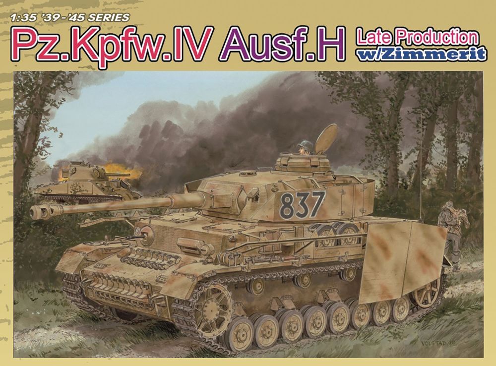 1/35 WW.II ドイツ軍 IV号戦車H型後期生産型 ツィンメリットコーティング付き マジックトラック/アルミ砲身/3Dプリントマズルブレーキ付属 豪華仕様 6,781円