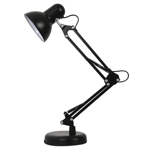 アームライト デスクライト 12W LED電球付属 LEDスタンド E27金口 アームランプ LEDライト 調色3段階 電気スタンド 卓上ライト コンセント式 角度調節可能 簡単操作 寝室 照明 読書ライト テーブルランプ ブラックas cb462915