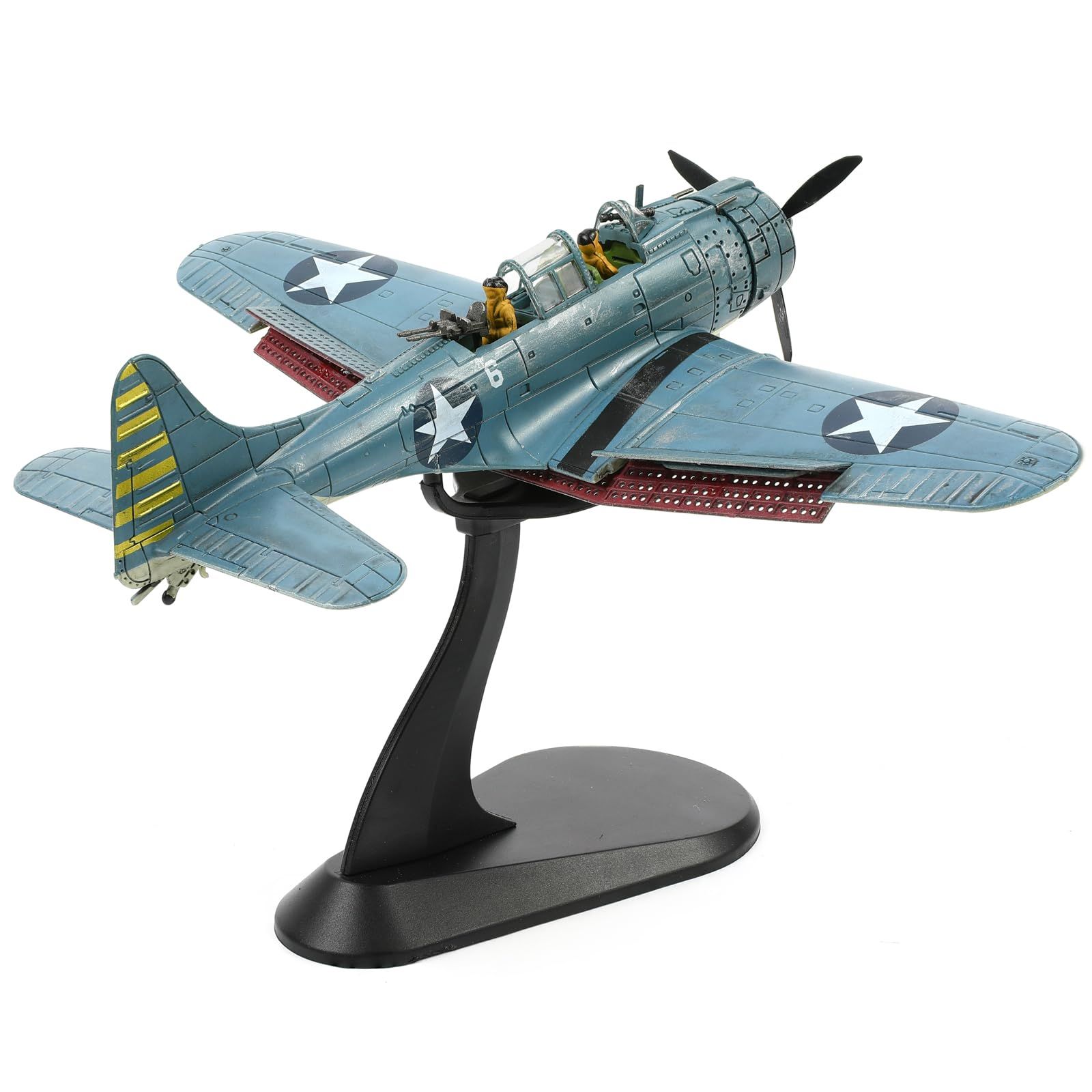 新品 NUOTIE 1/72 ダグラス SBD-2 ドーントレス ダイブ ボンバーモデル 第二次世界大戦 ミッドウェイ ヴィンテージ 戦闘機 金属 ダイキャスト 航空機 ミリタリー ディスプレイ 飛行機