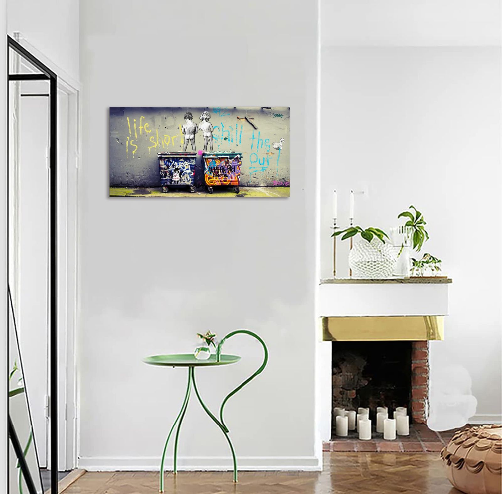 新品 バンクシー 長 横 おもらしっ子 ストリート アートパネル 大型 banksy ポスター 絵画 壁掛け 部屋飾り お風呂 玄関 木枠付きの完成品 (40x80cm) 新品 バンクシー 長 横 おもらしっ子 ストリート アートパネル 大型 banksy ポスター 絵画 壁掛け 部屋飾り お風呂 玄関 木枠付きの完成品 (40x80cm)