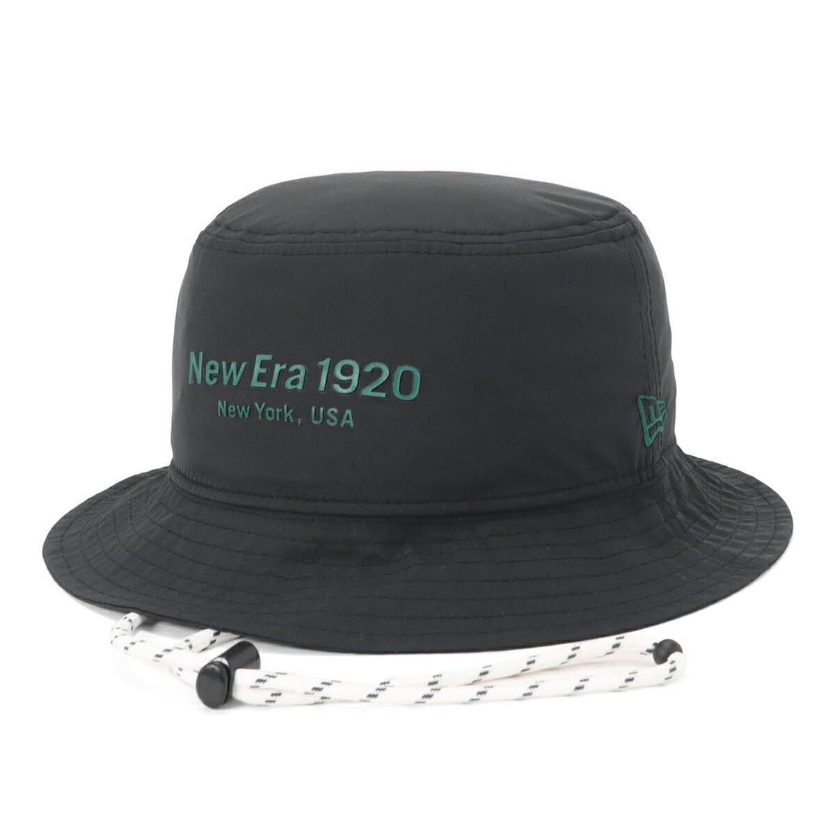 新品 [ニューエラ] ゴルフ バケットハット ナイロン ブラック M/L GF BUCKET01 STRING ZAMZA BLK 14391279 NER36G6426