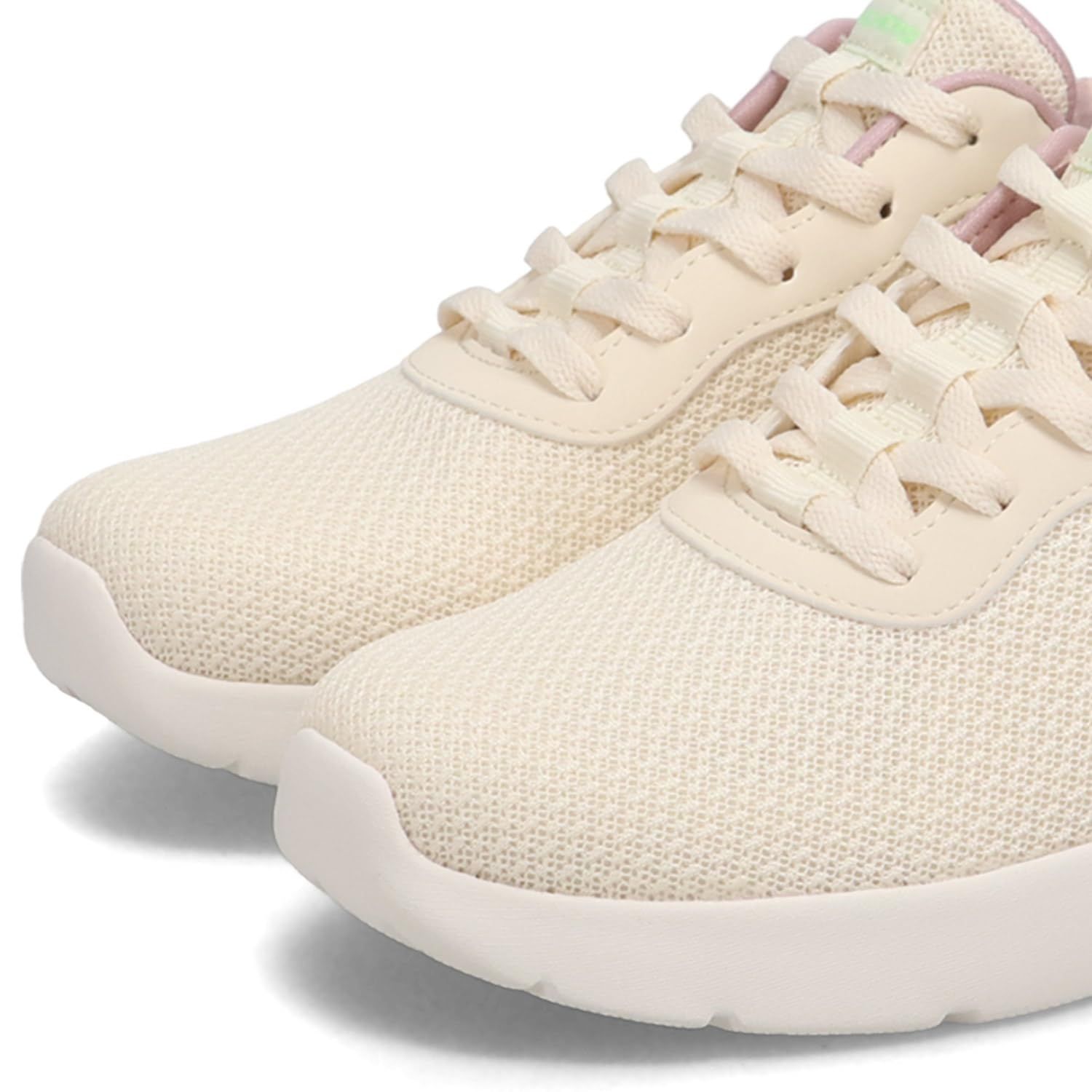 新品 [SKECHERS] レディース ダイナマイト 2.0-デイリーアドベンチャー ナチュラル/ライトピンク 25.0cm