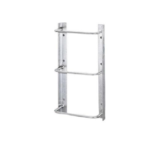 新品 350x 700mm/3段 タラップ(ｽﾁｰﾙ製)