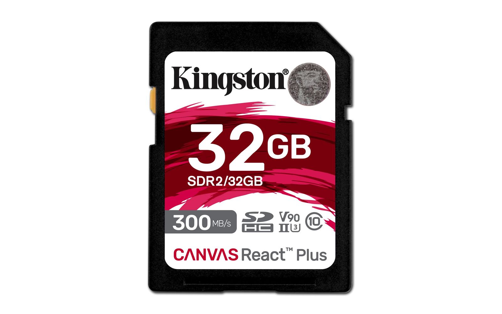 新品 キングストン SDXCカード 32GB 最大300MB/s UHS-II V90 4K 8K Canvas React Plus SDR2/32GB カードのみ 製品寿命期間