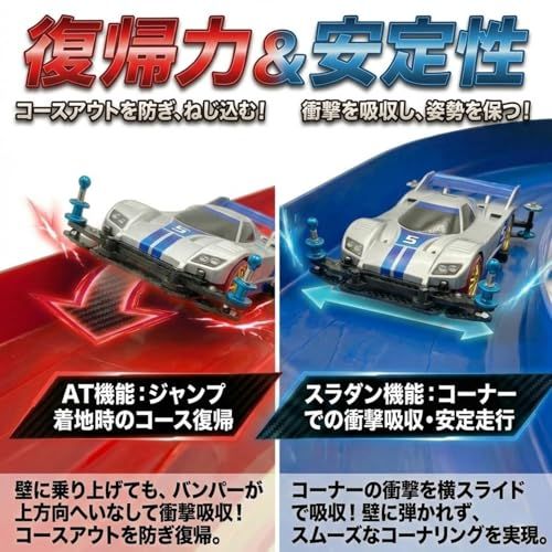 【ギミック入門シリーズ】TAGATORON（タガトロン）カーボンスライドギミック 組み立てキット 取扱説明書付属 (1. フロントATスラダン（スラスト付）)送料無料