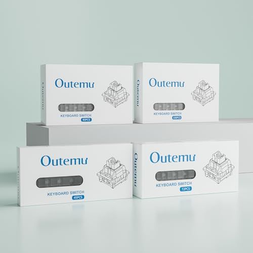Outemu(ハイト)ゆずSilent Tactile Switch静音軸35 gf/50 gf 5ピンMX互換工場潤滑5000万回耐久オフィス/自作キーボード用(108個)送料無料 Outemu(ハイト)ゆずSilent Tactile Switch静音軸35 gf/50 gf 5ピンMX互換工場潤滑5000万回耐久オフィス/自作キーボード用(108個)送料無料