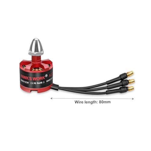 HAWK'S WORK ブラシレスモーター 2212 920KV、 のための2-4Sモーター RC飛行機マルチコプターDIYが完了450 F550 S500 S550 X525 DJIファントムクアドコプター (CW*2+CCW*2)送料無料