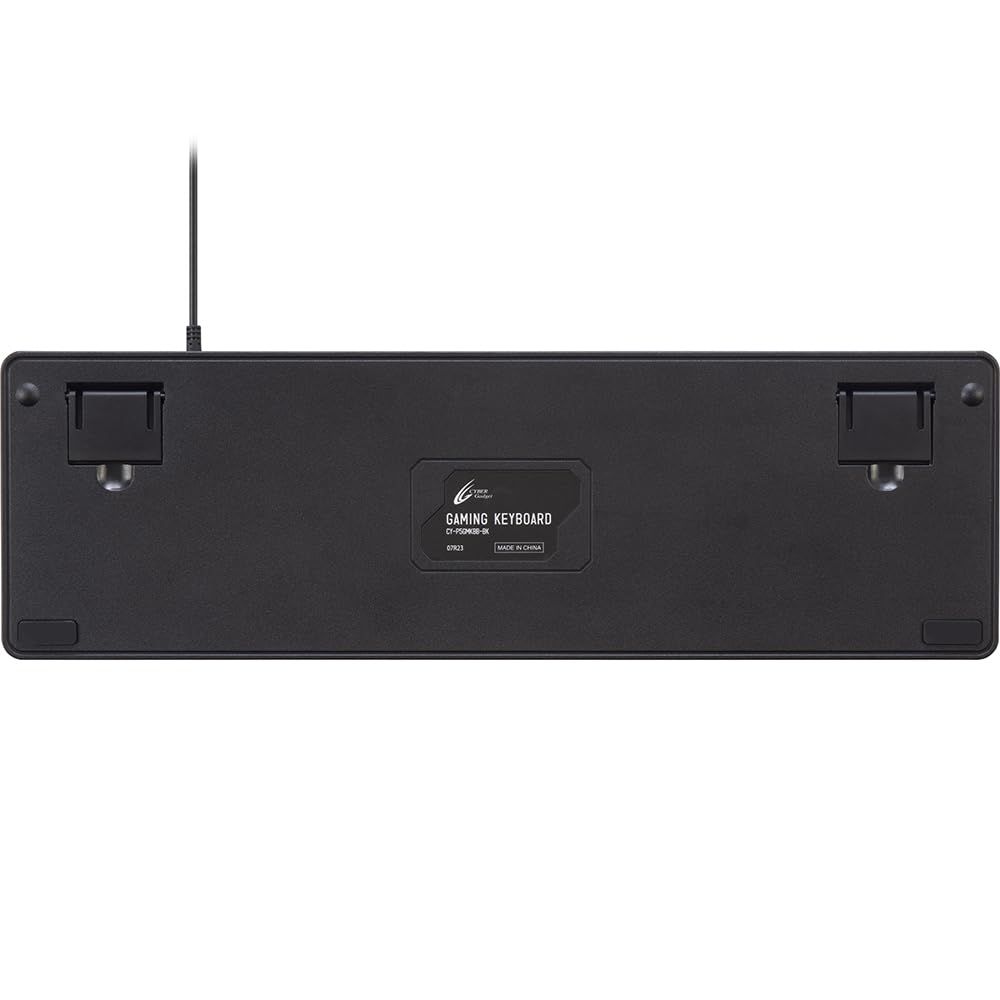 新品 CYBER ・ ゲーミングキーボード 【 メカニカルタイプ 】(PS5 / SWITCH 用) ブラック