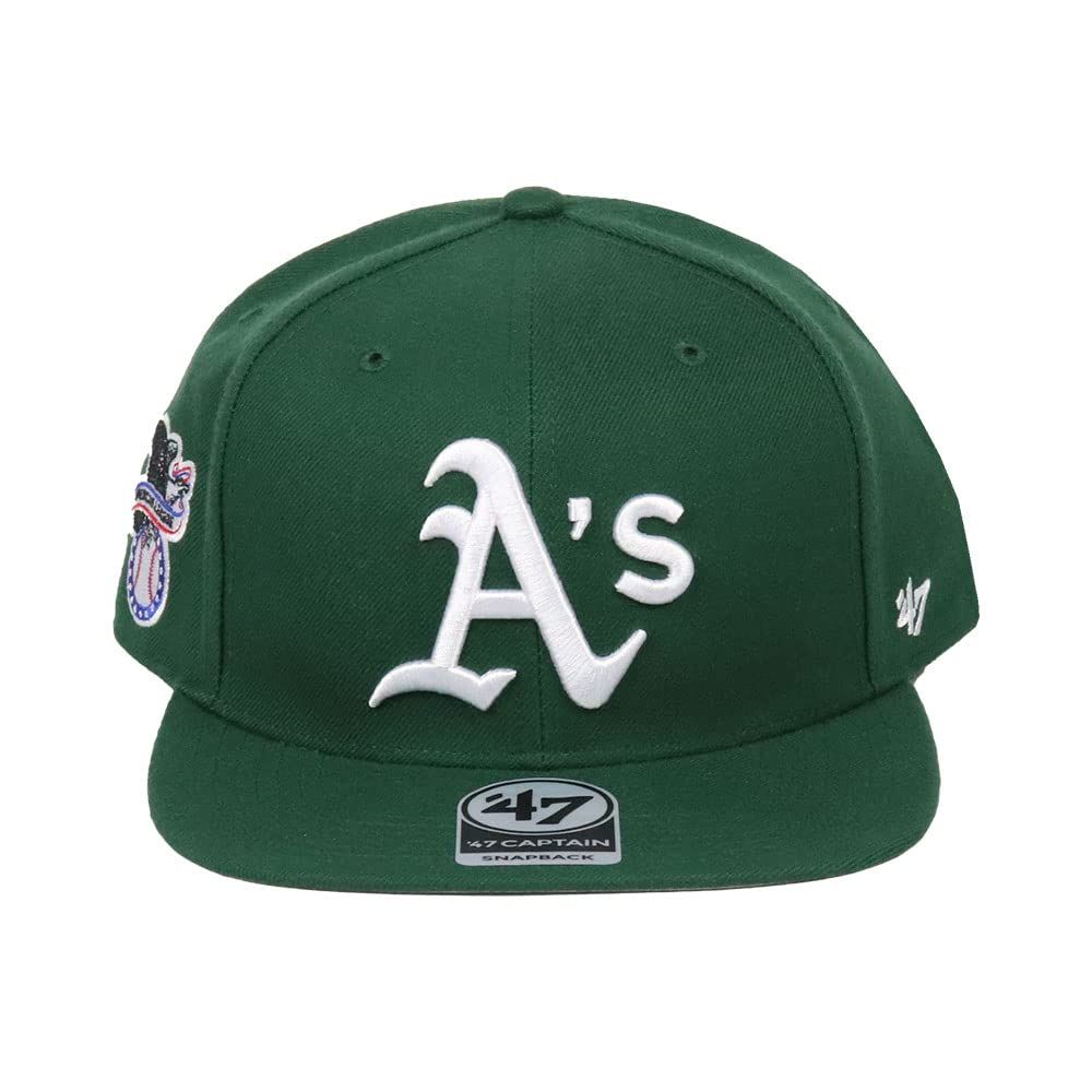 新品 [フォーティセブンブランド] キャップ 47 キャプテン メンズ レディース 帽子 スナップバック CAPTAIN メジャーリーグ MLB 野球帽 ニューヨーク・ヤンキース シュアショット レイザーレッド