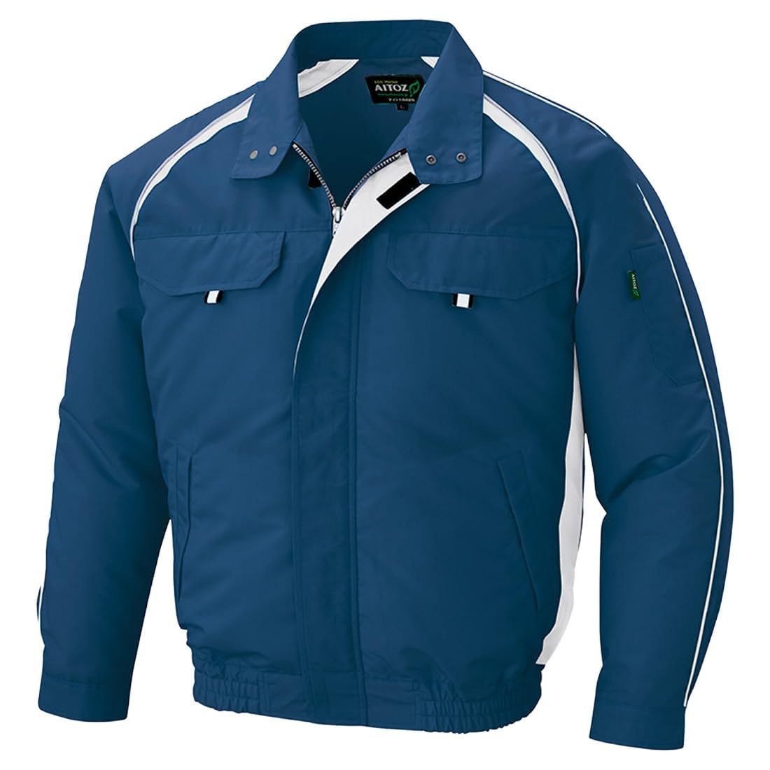 新品 アイトス AITOZ 空調服用 長袖ブルゾン AZ1799 008 ネイビー 5L