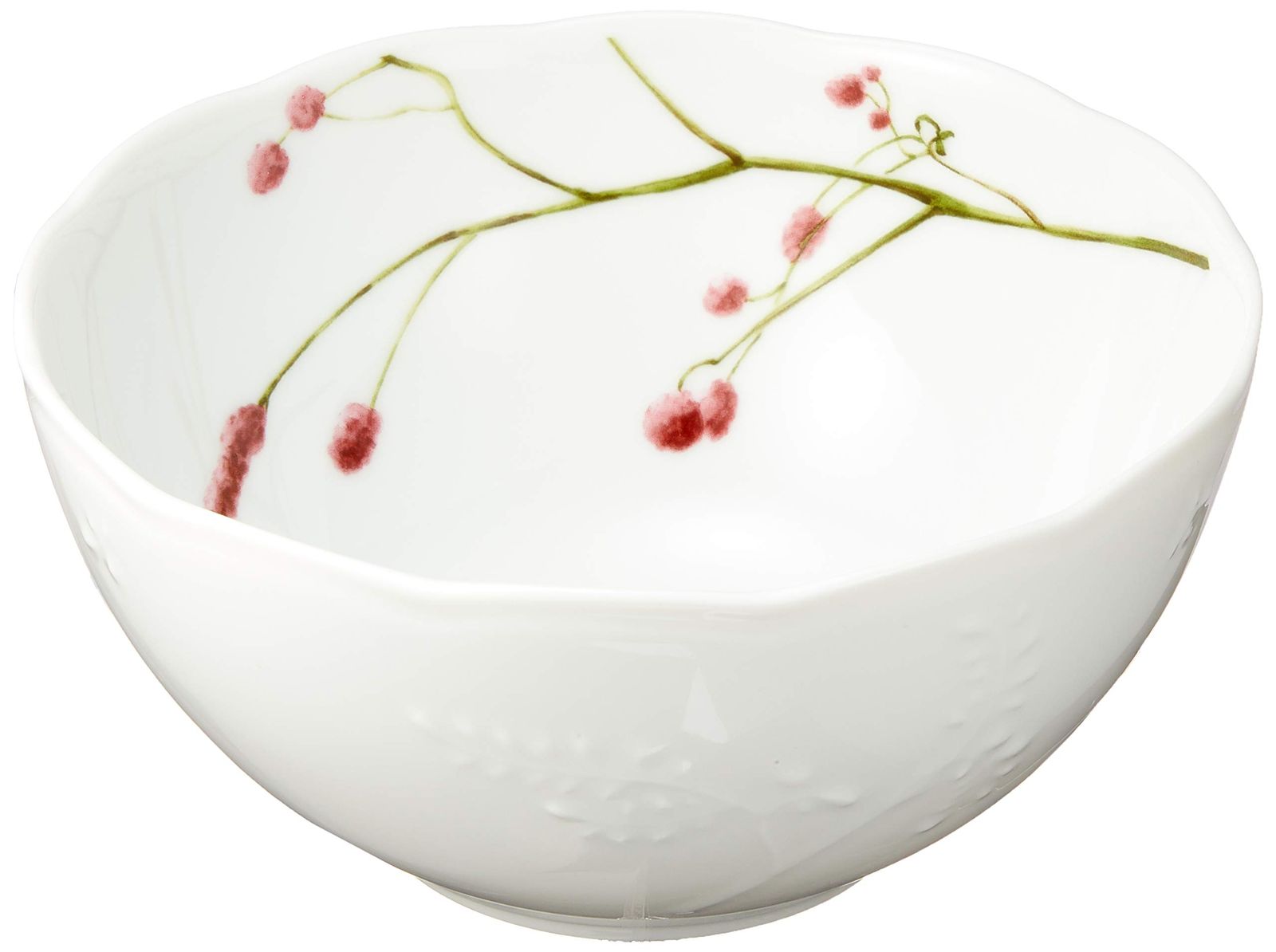 新品 NARUMI(ナルミ) 丼セット 里花暦(さとはなごよみ) グリーン 花柄 2柄セット かわいい 6ピース入り どんぶり 結婚祝い プレゼント 電子レンジ温め対応 日本製 ギフト箱入り 40912-33086