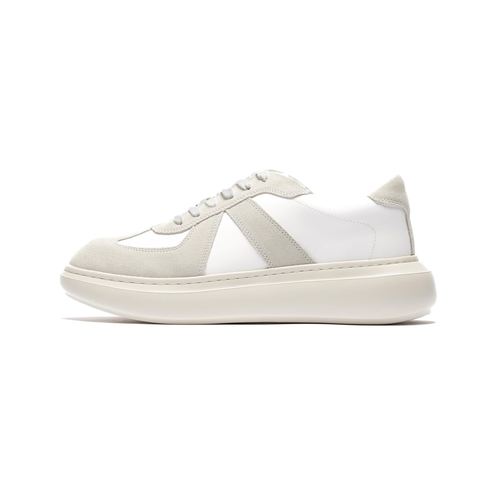 新品 [FILLIN] スニーカー ACCOLE WHITE 25cm ホワイト シークレットスニーカー シューズ 厚底 ホワイト 男女兼用 ＋7.0CM疲れにくい バレない 背が高くなる