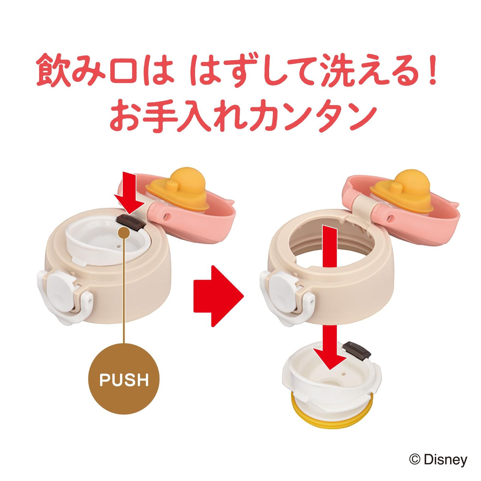 新品 サーモス 水筒 真空断熱キッズケータイマグ 500ml ミニー ポップピンク 取りはずしできるストラップ 肩に優しいショルダーパット付き 子供用 通園通学 JOI-501DS POP