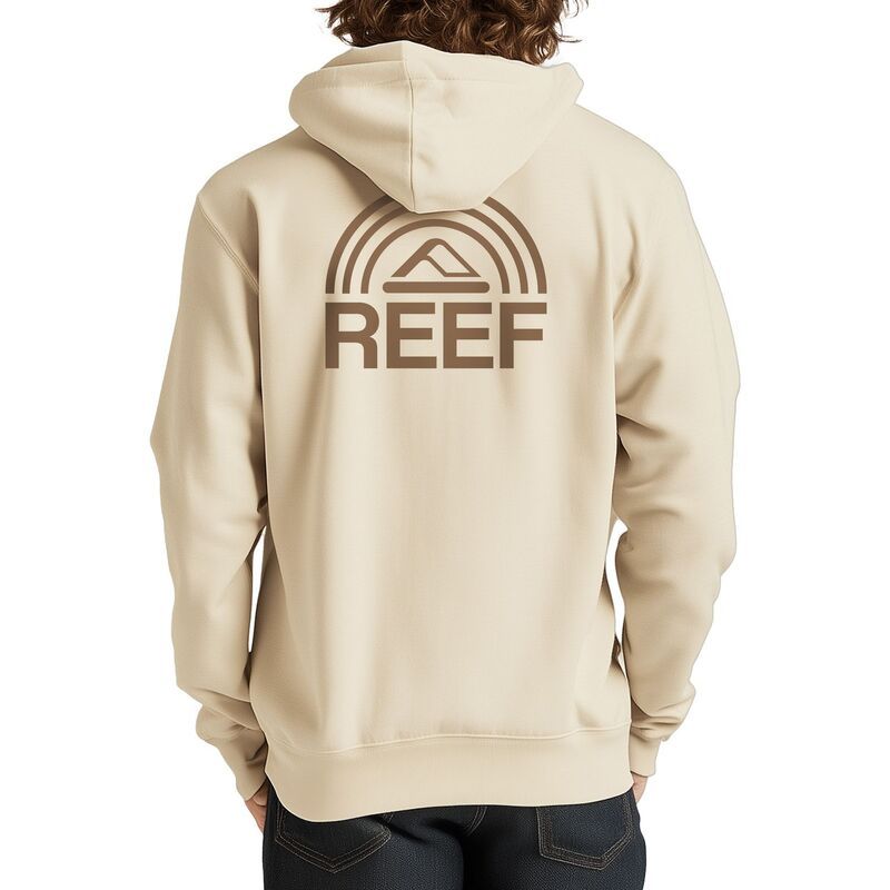 リーフ メンズ トップス Tシャツ フリース パーカー Mens REEF Elias Fleece Pullover Hoodie Cream クリーム