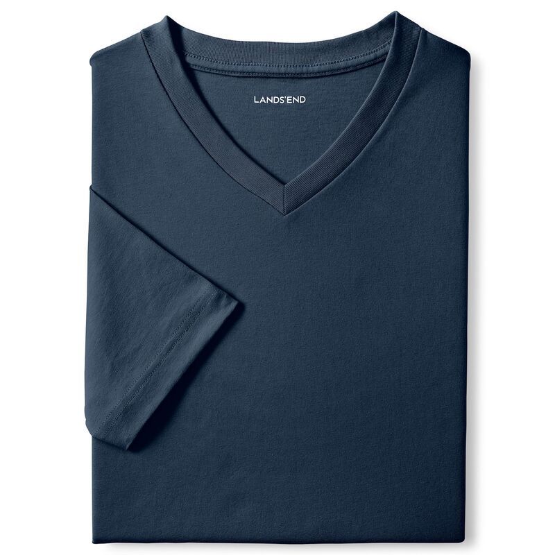 ランズエンド メンズ トップス Tシャツ Vネック Mens Lands End SuperT VNeck Tee Radiant Navy ネイビー ランズエンド メンズ トップス Tシャツ Vネック Mens Lands End SuperT VNeck Tee Radiant Navy ネイビー