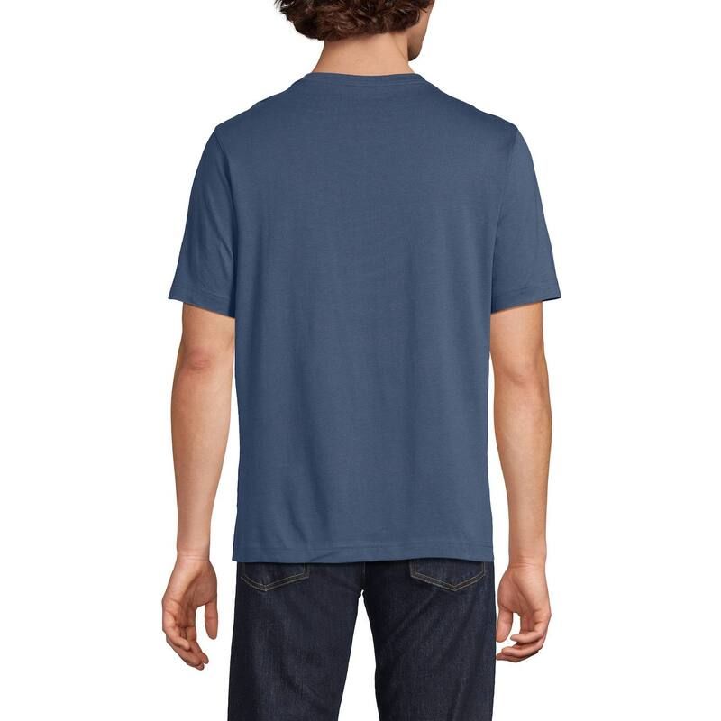 ランズエンド メンズ トップス Tシャツ Mens Lands End SuperT Short Sleeve TShirt Nightfall Blue ブルー ランズエンド メンズ トップス Tシャツ Mens Lands End SuperT Short Sleeve TShirt Nightfall Blue ブルー