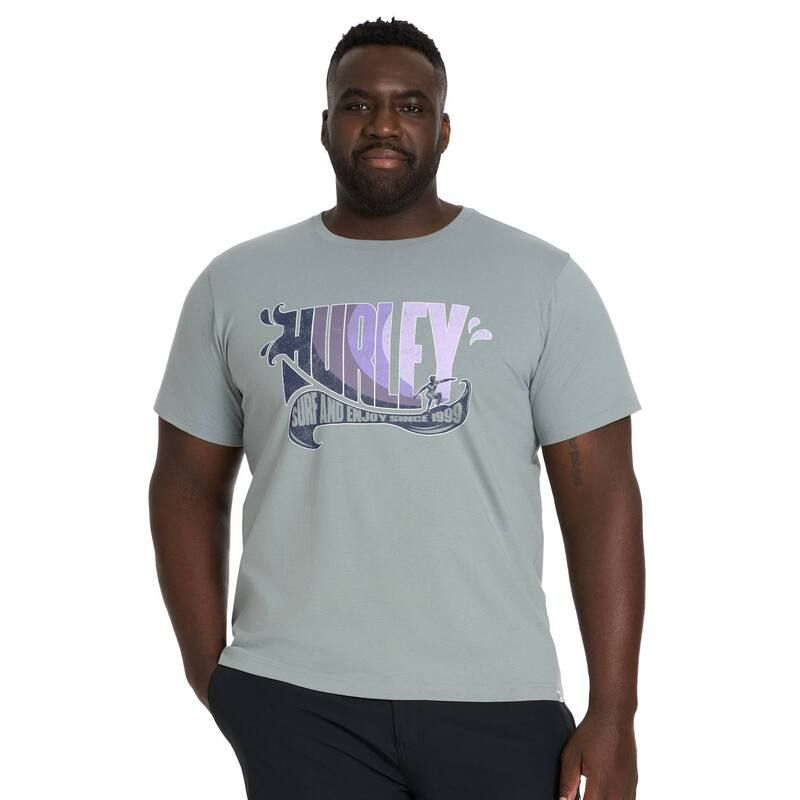 ハーレー メンズ トップス Tシャツ トール グラフィック Big Tall Hurley Graphic Tee Gladiator Grey グレー