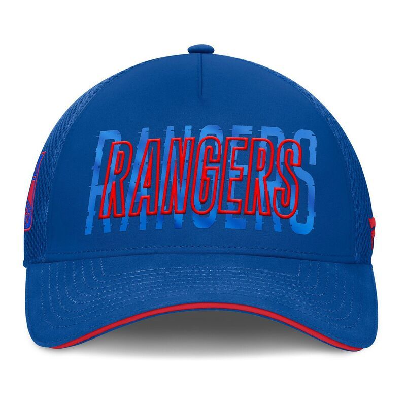 ファナティクス メンズ アクセサリー 帽子 Mens Fanatics Blue New York Rangers Fundamental Flex Hat Ran Blue ブルー
