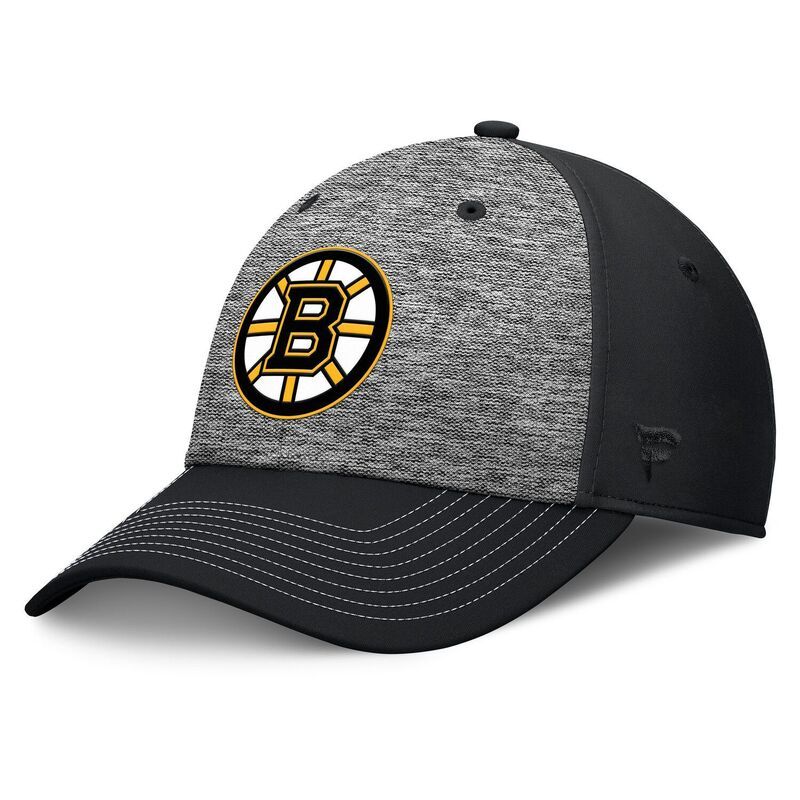 ファナティクス メンズ アクセサリー 帽子 Mens Fanatics GrayBlack Boston Bruins Fundamental Top Shelf 2Tone Flex Hat Bsb Grey グレー