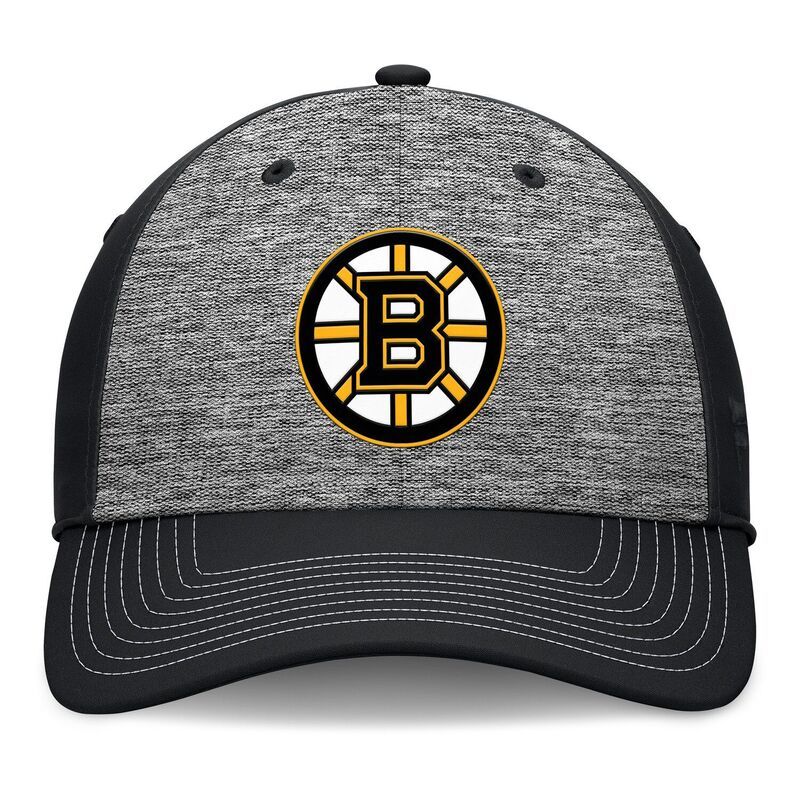 ファナティクス メンズ アクセサリー 帽子 Mens Fanatics GrayBlack Boston Bruins Fundamental Top Shelf 2Tone Flex Hat Bsb Grey グレー