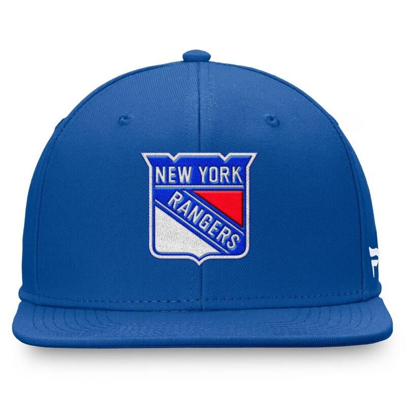 ファナティクス メンズ アクセサリー 帽子 ロゴ Mens Fanatics Royal New York Rangers Core Primary Logo Fitted Hat Ran Blue ブルー
