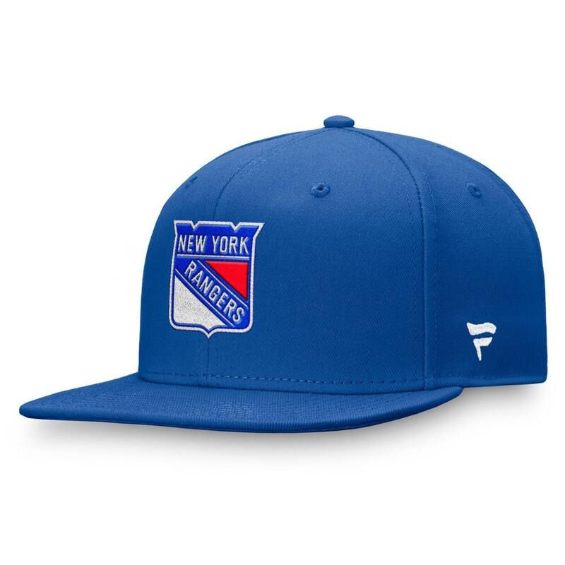 ファナティクス メンズ アクセサリー 帽子 ロゴ Mens Fanatics Royal New York Rangers Core Primary Logo Fitted Hat Ran Blue ブルー