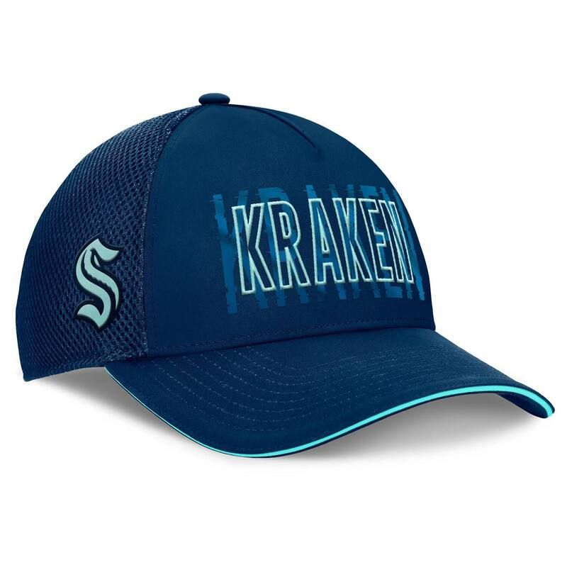 ファナティクス メンズ アクセサリー 帽子 Mens Fanatics Deep Sea Blue Seattle Kraken Fundamental Flex Hat Krk Navy ネイビー ファナティクス メンズ アクセサリー 帽子 Mens Fanatics Deep Sea Blue Seattle Kraken Fundamental Flex Hat Krk Navy ネイビー