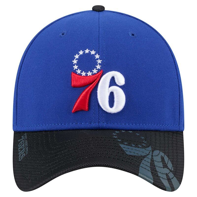 ニューエラ メンズ アクセサリー 帽子 Mens New Era RoyalBlack Philadelphia 76ersport Night Visor Hit 39THIRTY Flex Hat 76r Blue ブルー ニューエラ メンズ アクセサリー 帽子 Mens New Era RoyalBlack Philadelphia 76ersport Night Visor Hit 39THIRTY Flex Hat 76r Blue ブルー