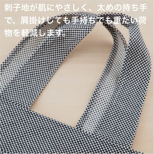 新品 [sasicco] タネイ 三河木綿 トート40 日本製 トートバッグ Tote50 縦360×横300×マチ180mm (ブルーグレー) メンズ レディース 無地 かばん 大きめ トートバック