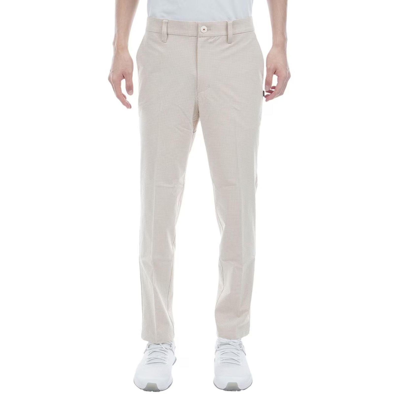 新品 [ニューバランス] ゴルフ メンズ ロングパンツ (4WAYストレッチ・チェック柄) / 012-5131007 042_ベージュ 7 [3L] 9,769円