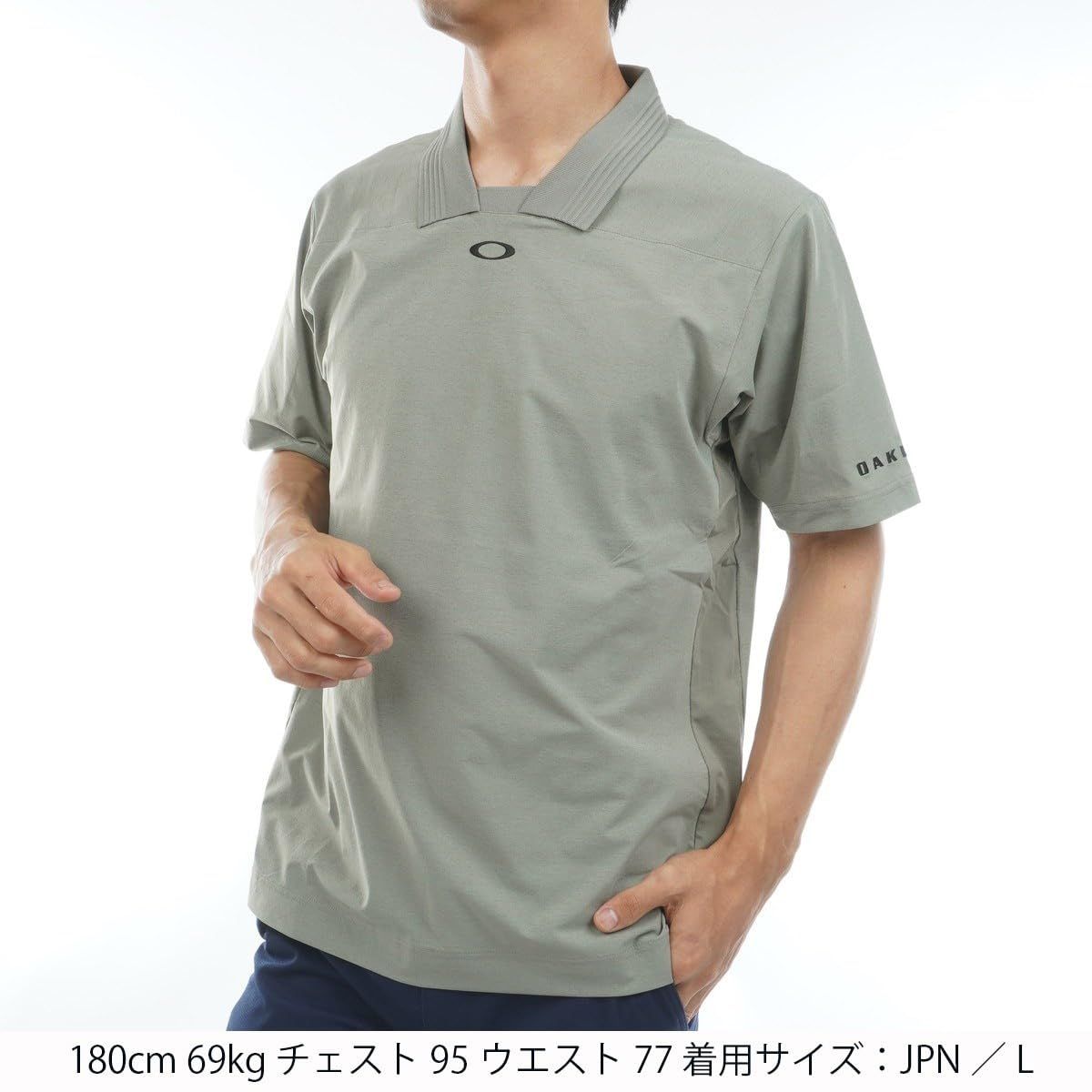 新品 Oakley (オークリー) ポロシャツ FOA408145 SYNC PACK SKIPPER POLO US S サイズ (日本 M サイズ相当) O- メンズ (7C9) BOULDER GREEN (グリーン) ゴルフ 吸汗速乾 軽量 ストレッチ 新品 Oakley (オークリー) ポロシャツ FOA408145 SYNC PACK SKIPPER POLO US S サイズ (日本 M サイズ相当) O- メンズ (7C9) BOULDER GREEN (グリーン) ゴルフ 吸汗速乾 軽量 ストレッチ