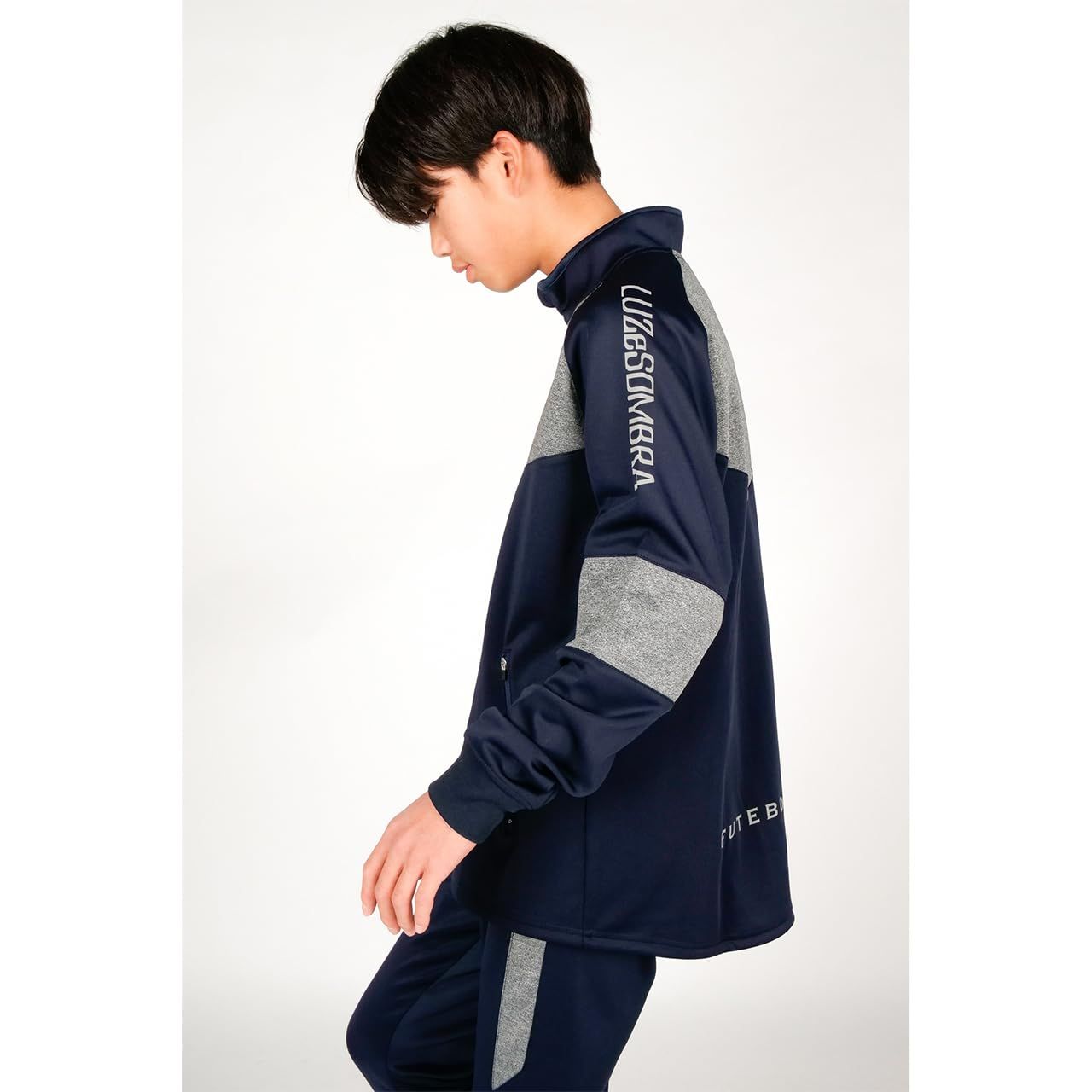 新品 [ルースイソンブラ] SINGLE FACE JERSEY HALFZIP TOP L1232052