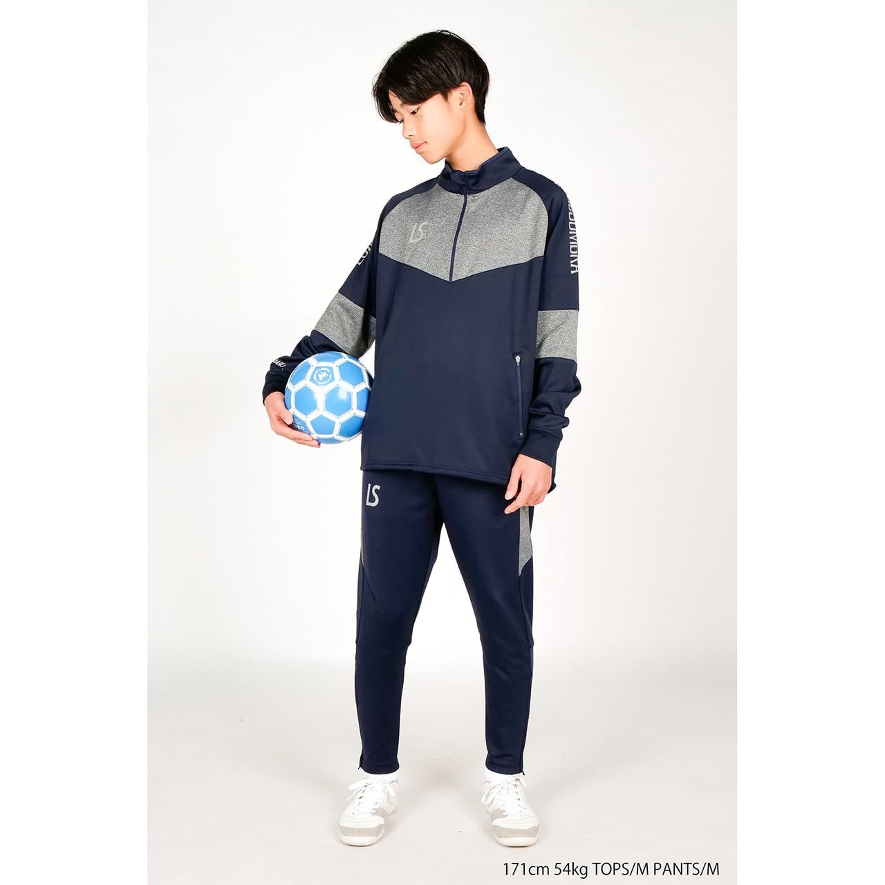新品 [ルースイソンブラ] SINGLE FACE JERSEY HALFZIP TOP L1232052