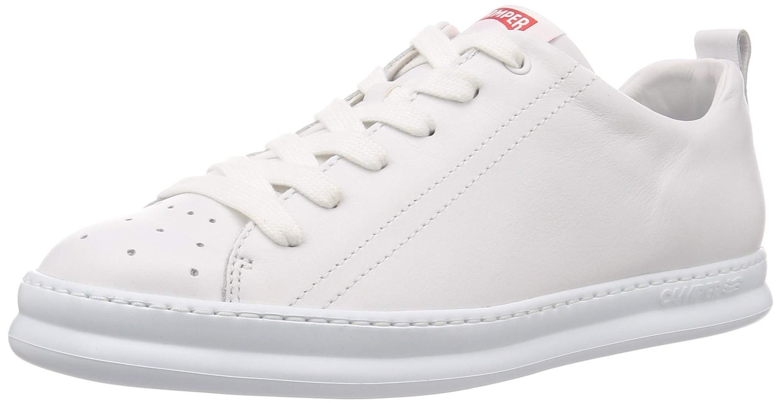 新品 [CAMPER(カンペール)] レースアップ 外羽 プレーントゥ RUNNER FOUR K100226 メンズ ピュアホワイト EU 41(26 cm)