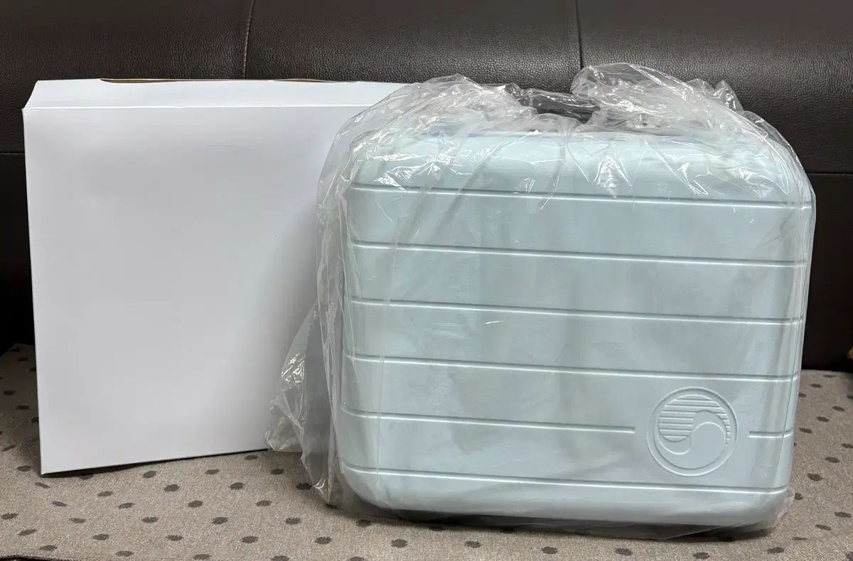 *新品)大韓航空ミニキャリーケース キャリアー スカイブルー